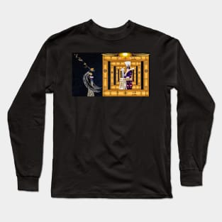 Igbo Spirituality: Obi Chukwu by Sirius Ugo Art Long Sleeve T-Shirt